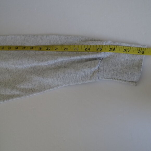 Vtg Delta Carquest Bowl Sweatshirt Women Men Size L Heather Gray Made in USA - Picture 8 of 12